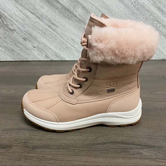 UGG Adirondack III Snow Leopard Quartz Boots NEW - Picture 7 of 12